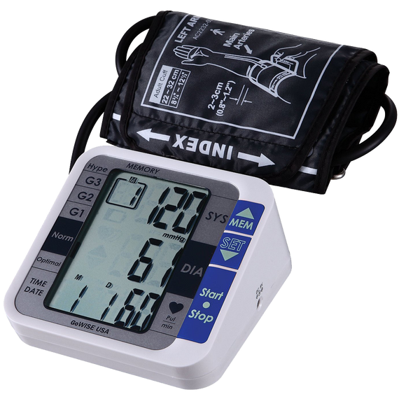 GoWISE USA GW22051 Digital Blood Pressure Monitor